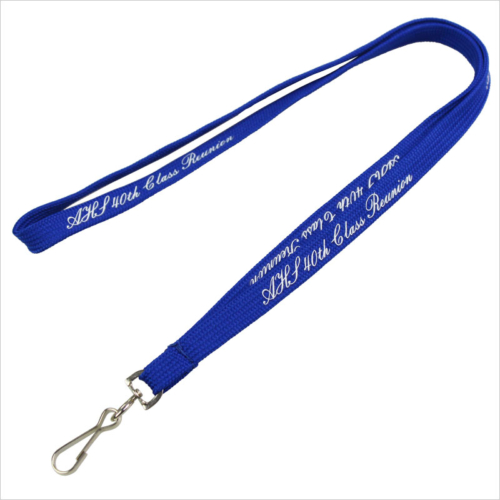 blue lanyard