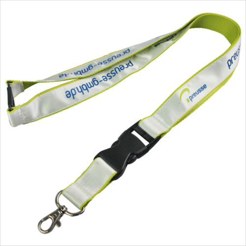 printed satin lanyards