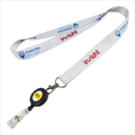 Create your own lanyard with retractable badge reel