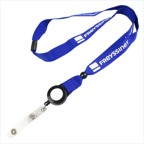 lanyard with badge reel