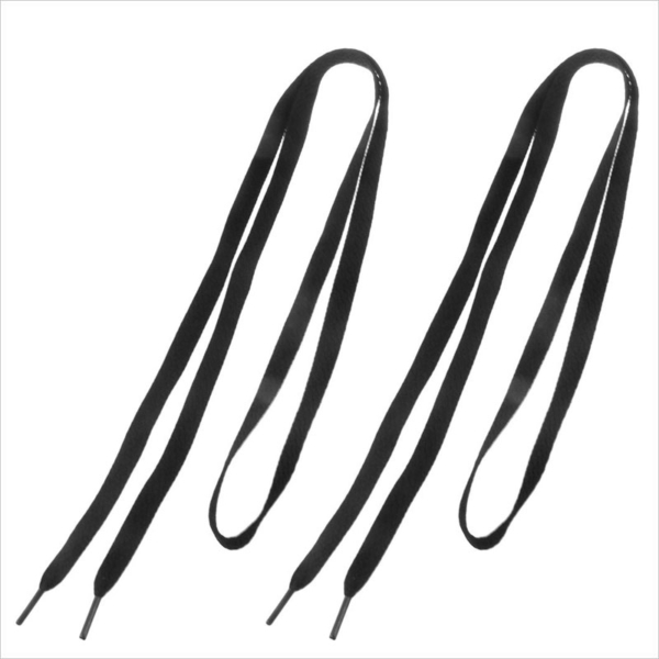 Black Flat Shoelaces | 64 Inch Black Flat Shoelaces Manufacturer