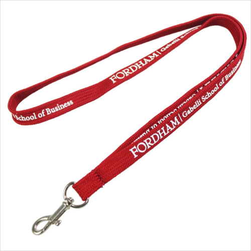 Single personalized lanyards