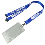 Custom neck work id badge holder lanyard