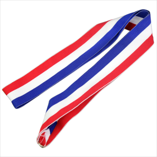 red white and blue lanyards