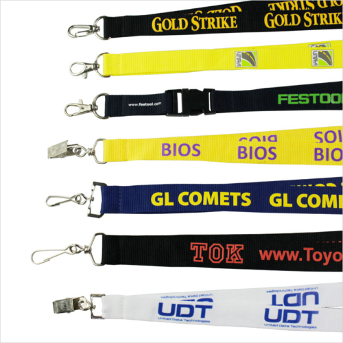 silk-screen lanyard