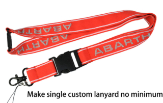 make single custom lanyard